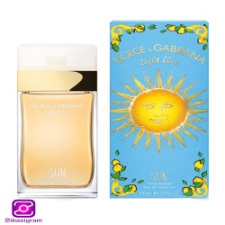 تستر اورجینال عطر دلچه گابانا لایت بلو سان زنانه Dolce Gabbana Light Blue Sun