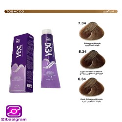 رنگ مو تنباکویی یکسی