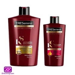 شامپو ترزمه مدل keratin smooth