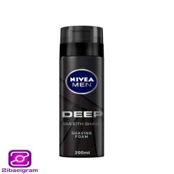 فوم اصلاح مردانه نیوآ Nivea مدل deep